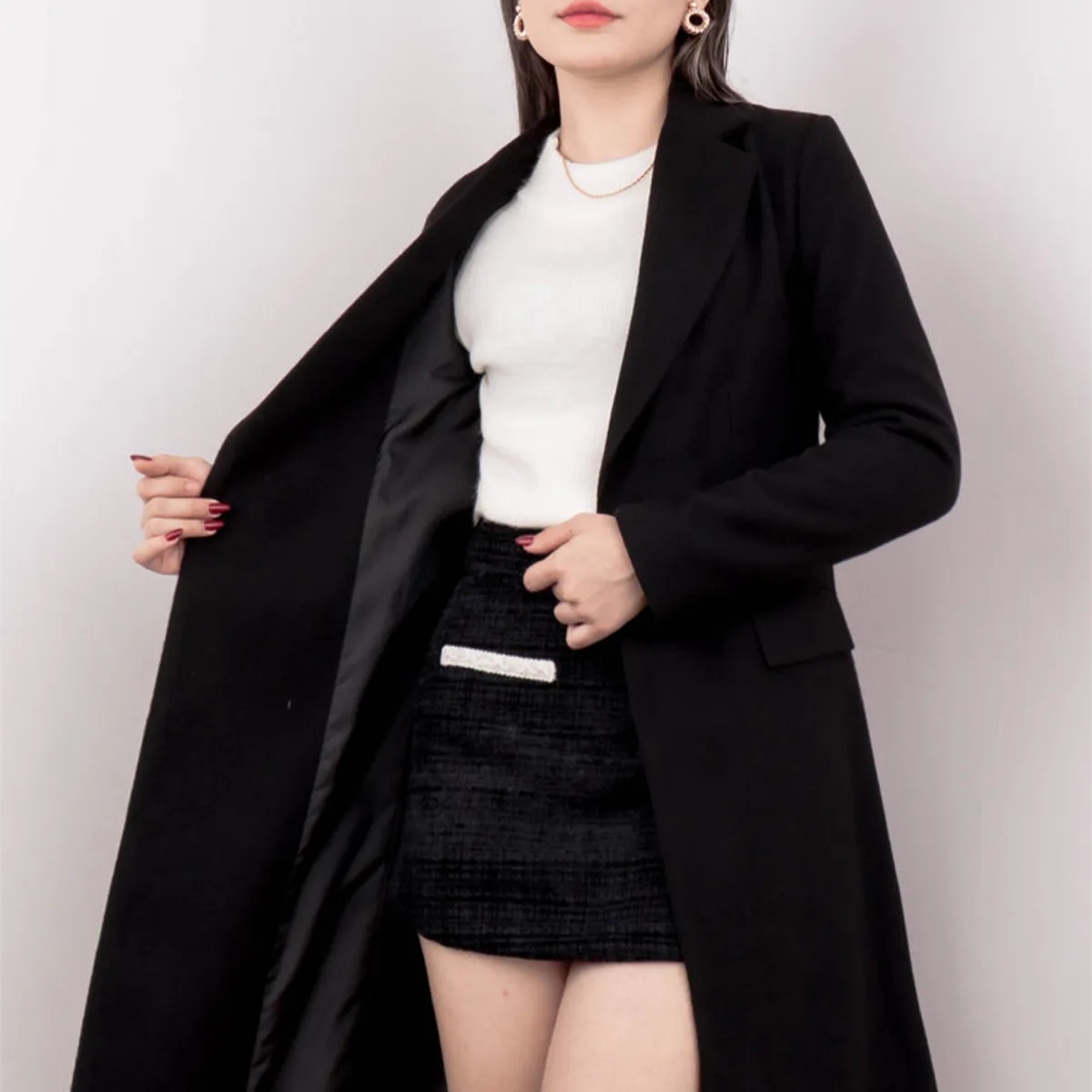 GENERICO - ABRIGO PARA DAMA ELEGANTE