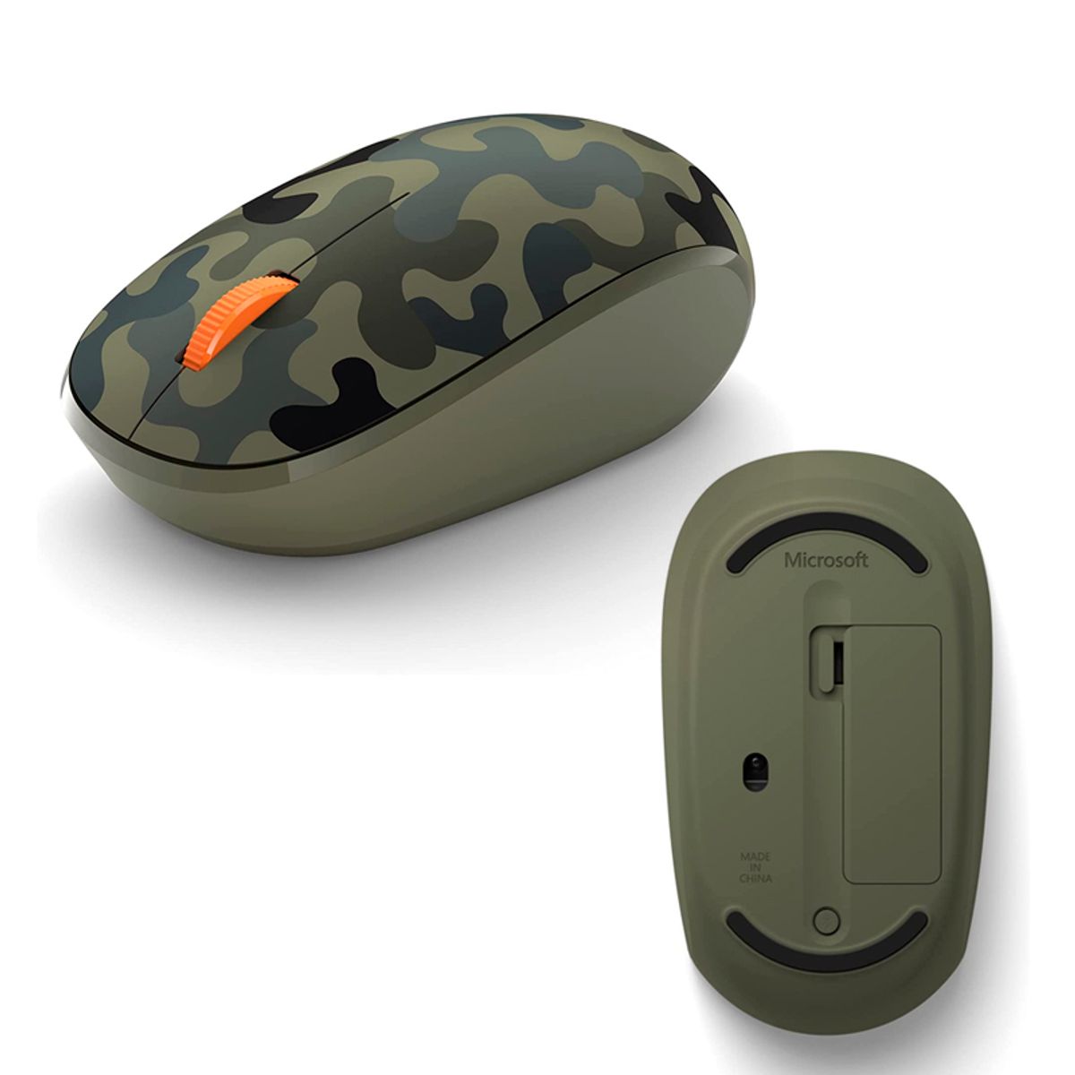 MICROSOFT - Mouse Microsoft Bluetooth 8KX-00003 1000dpi Color Camuflaje Bosque