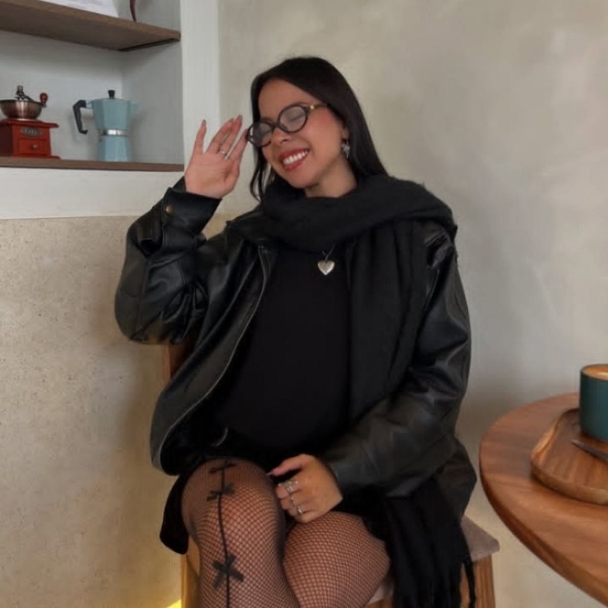 GENERICO - JACKET OVERSIZE CUERINA PARA DAMA