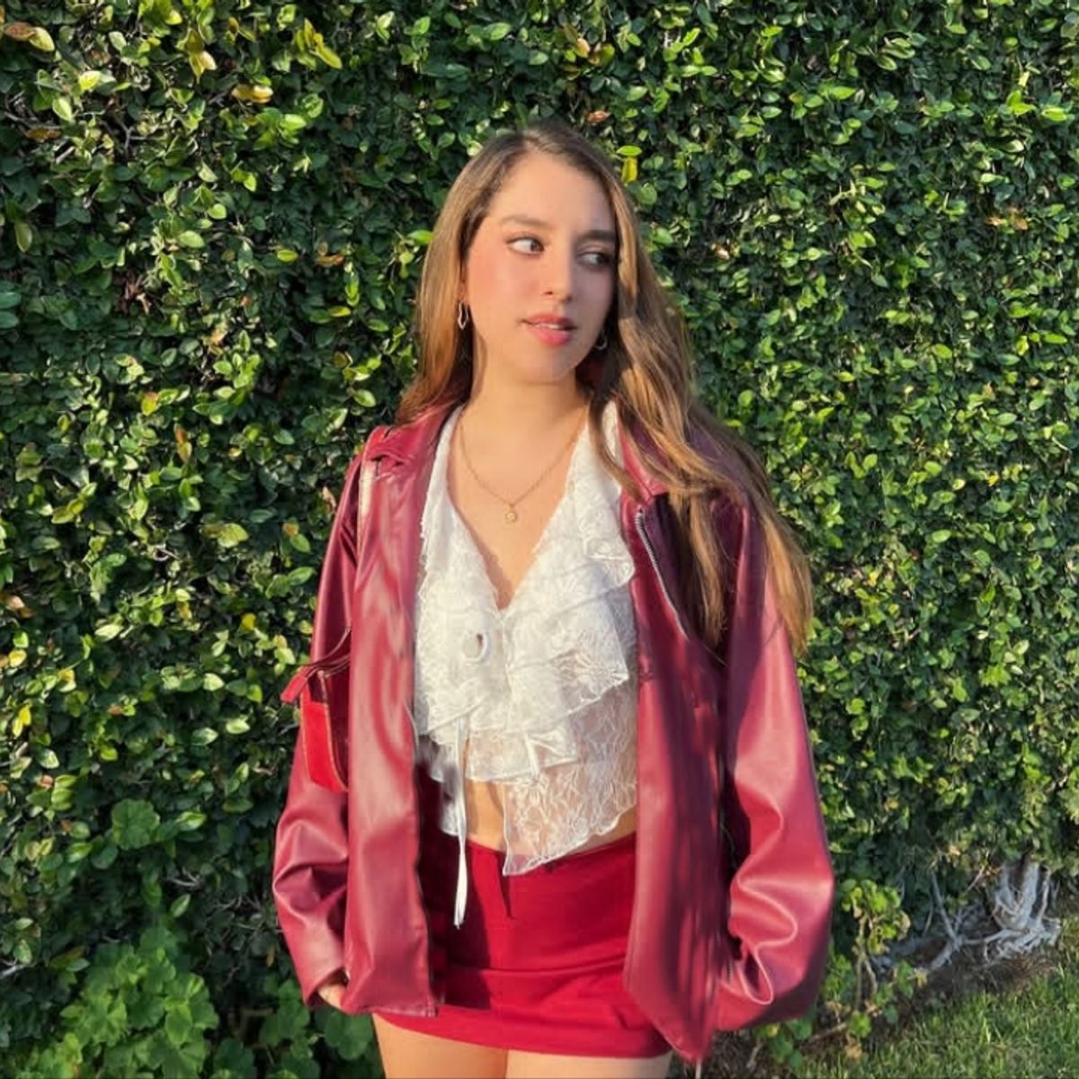 GENERICO - CASACA OVERSIZE CHERRY MODA PARA MUJER