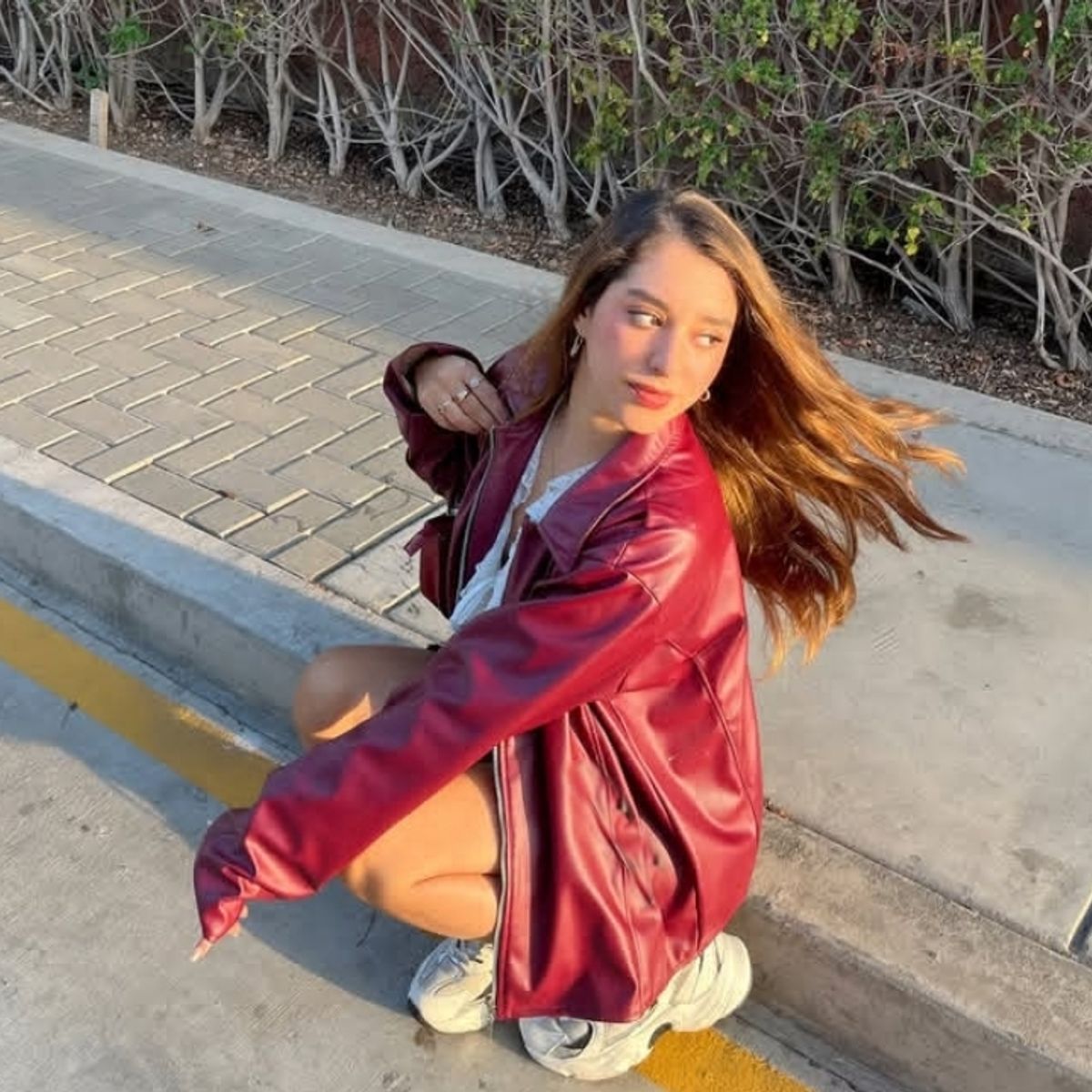 GENERICO - CASACA OVERSIZE CHERRY MODA PARA MUJER