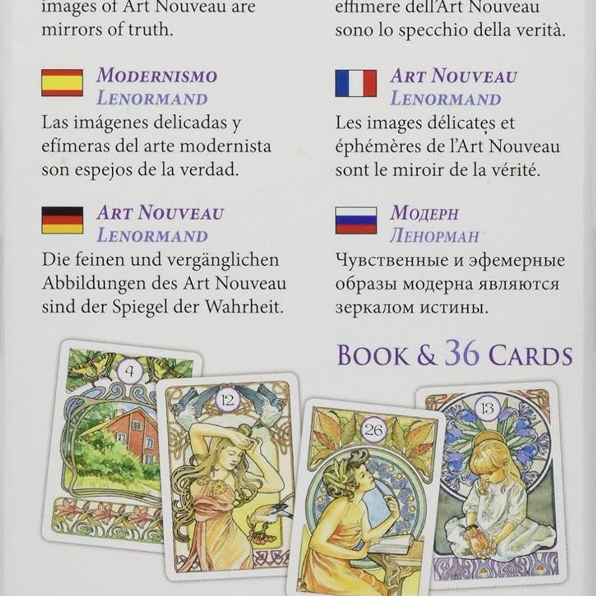 GENERICO - Art Nouveau Lenormand Oráculo