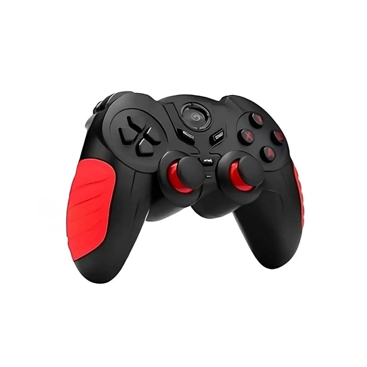 GENERICO - Pack2 Mando Gamer Cybertel Danger en Tono Negro y Rojo