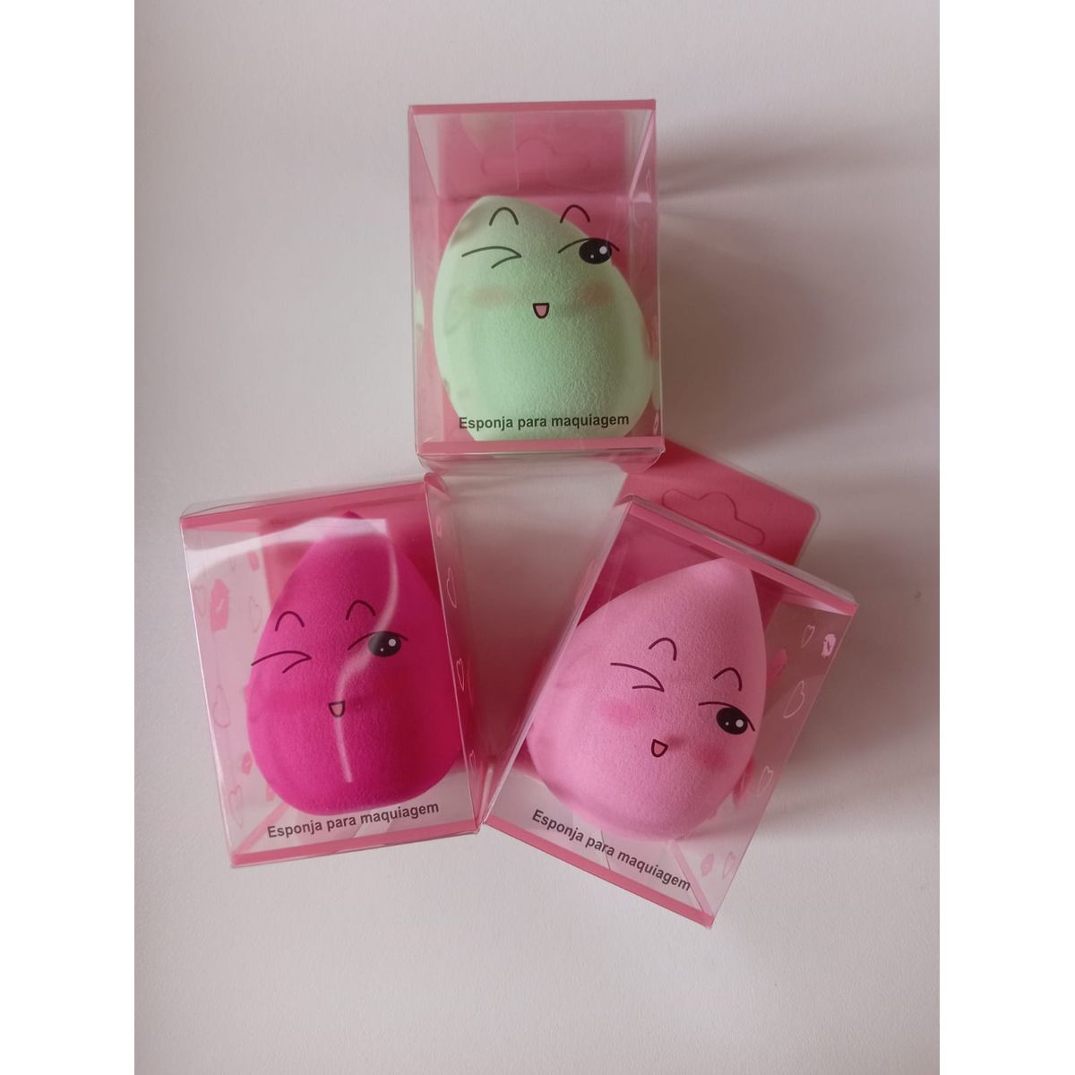 GENERICO - Set de esponjas para maquillaje Beauty BlenderX3 Und