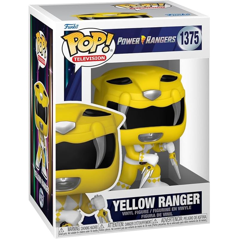 FUNKO - Funko Pop YELLOW RANGER 1375 Power Ranger