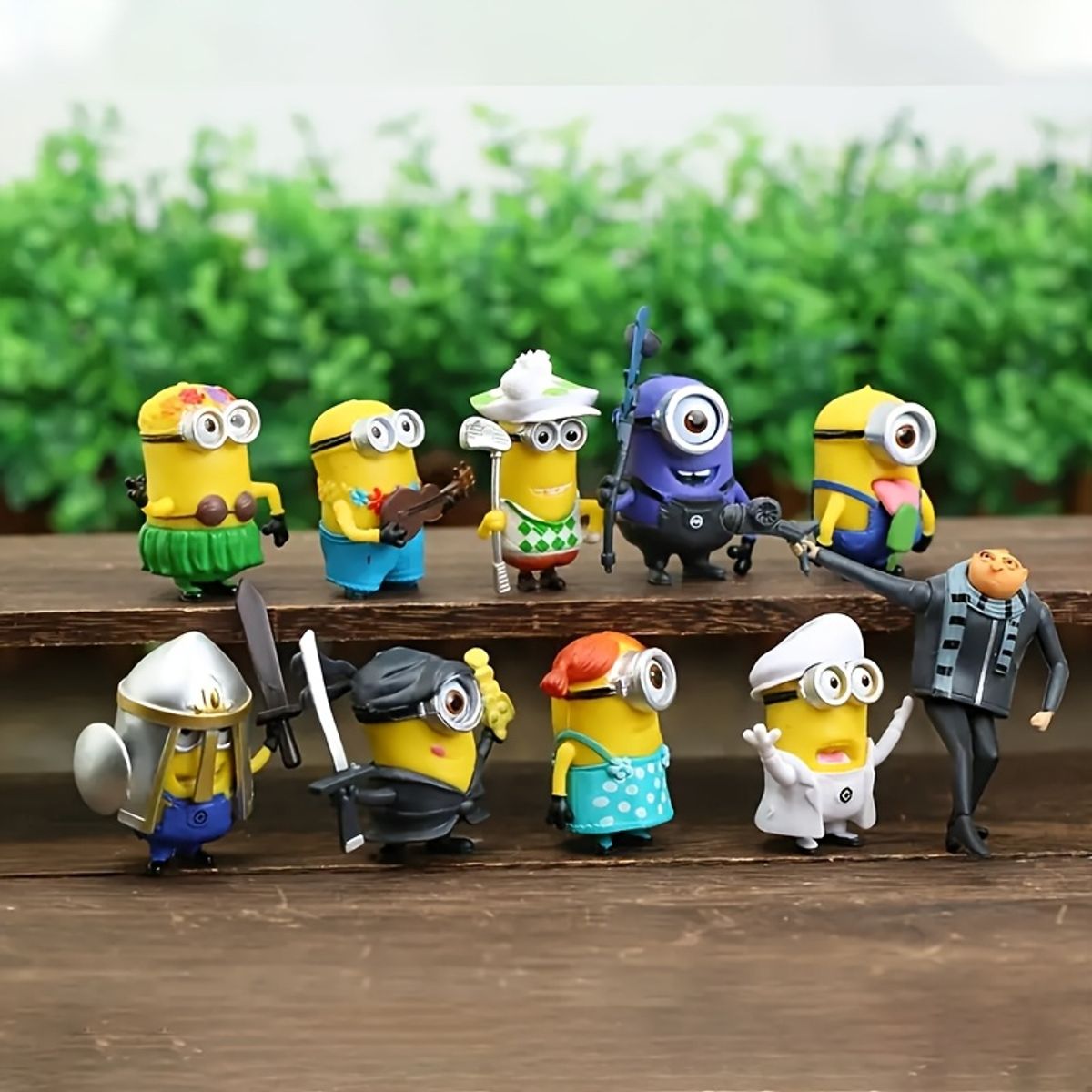 VATYERTY - Set de 10 figuras de PVC de los MINIONS