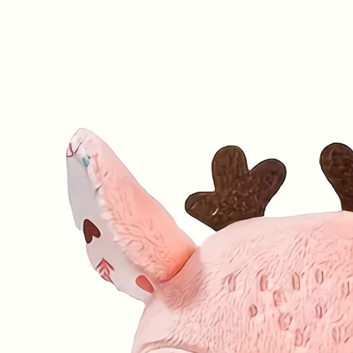 VATYERTY - peluche suave con mordedor y sonajero para bebé Naranja