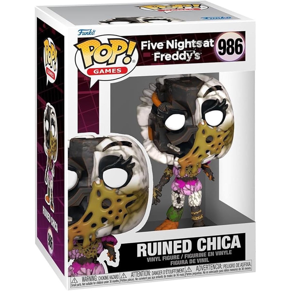 FUNKO - Funko Pop RUINED CHICA 986 FNAF