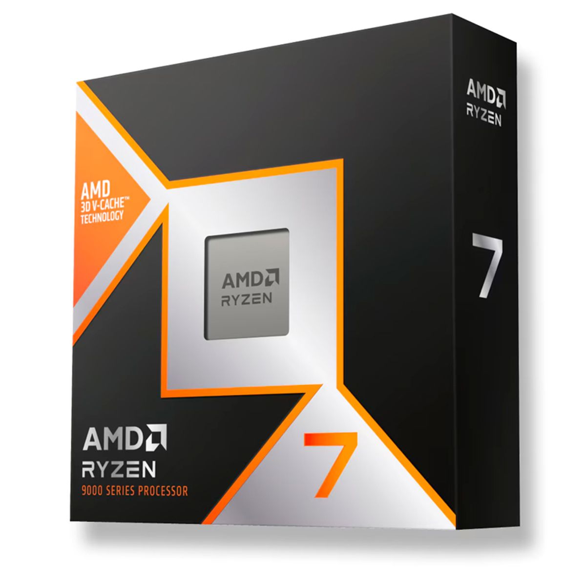 AMD - Procesador AMD Ryzen 7 9800X3D, 4.7GHz, 96MB L3, 8 Core, AM5