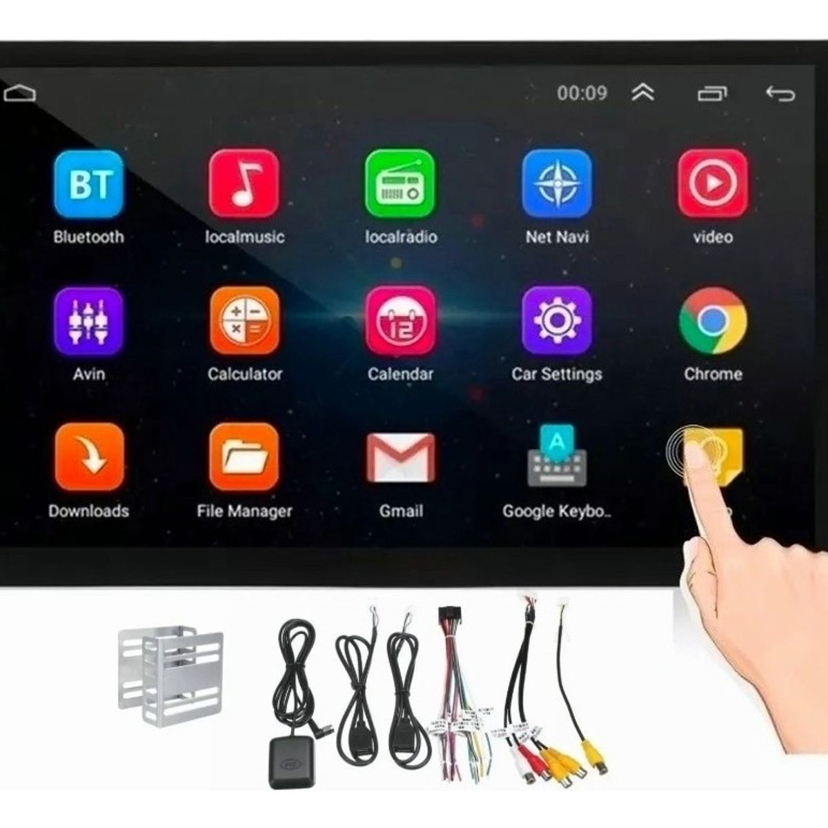 U BUY - Radio Auto 2 Din Mirror Link+camara Retroceso+comando