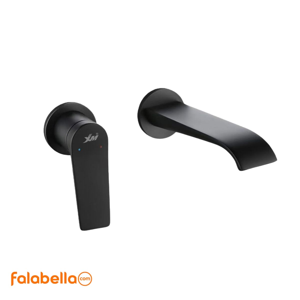 XM - Grifo Mezcladora para Ducha Tina M7401 Negro