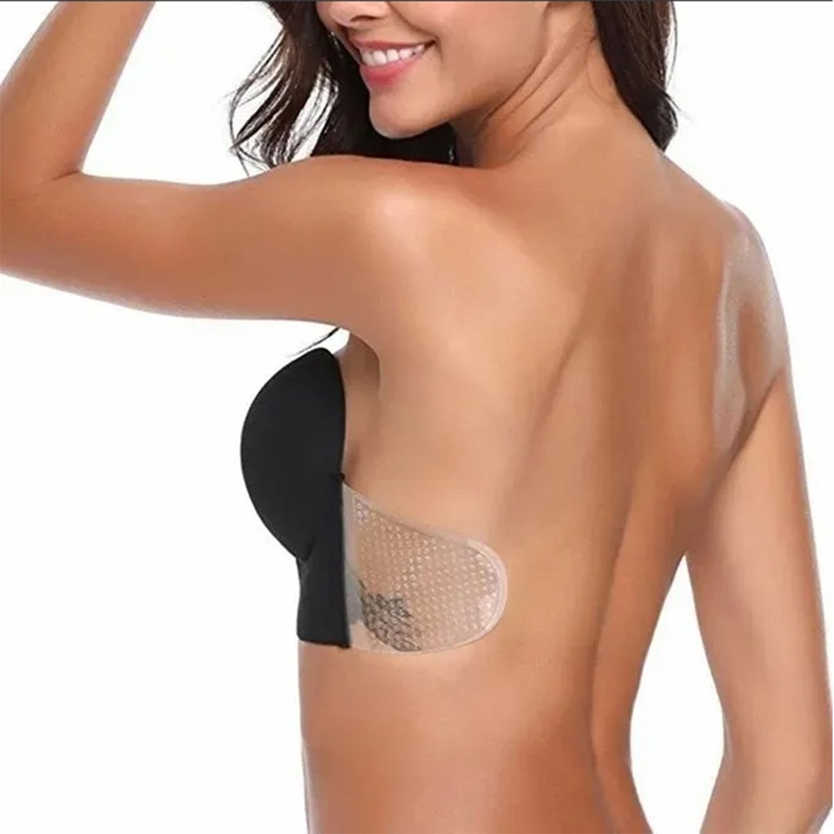 ZIMRAHYG - Brasier Bra Push Up Escote Profundo Straple Sin Espalda