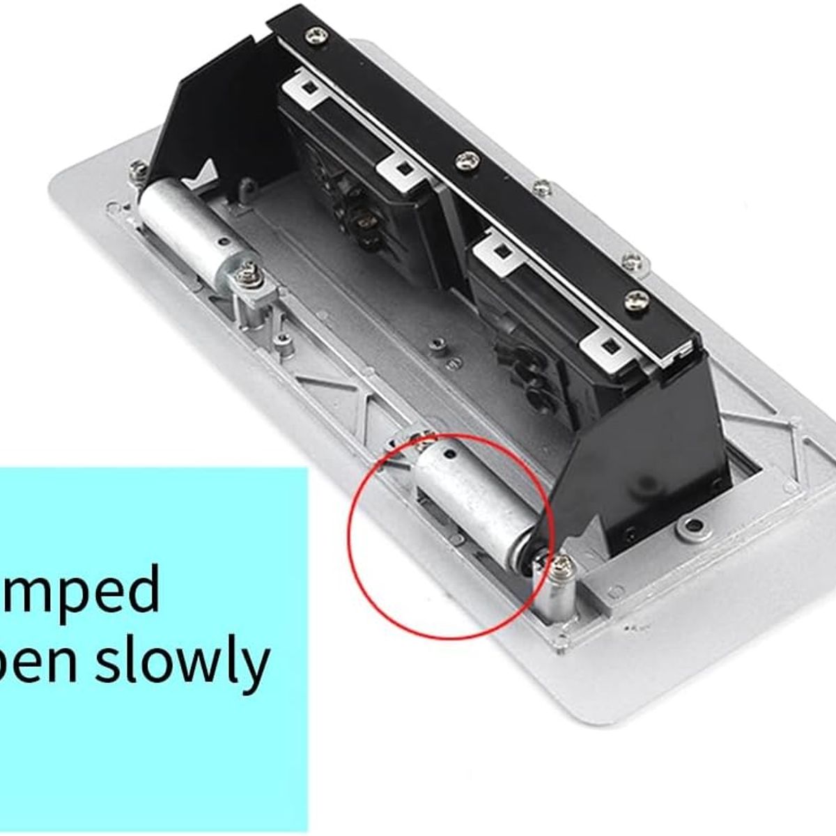 PUREPOWER - Enchufe Escritorio Embebido Placa Multi Contactos 3 Y 2 Usb-Plata