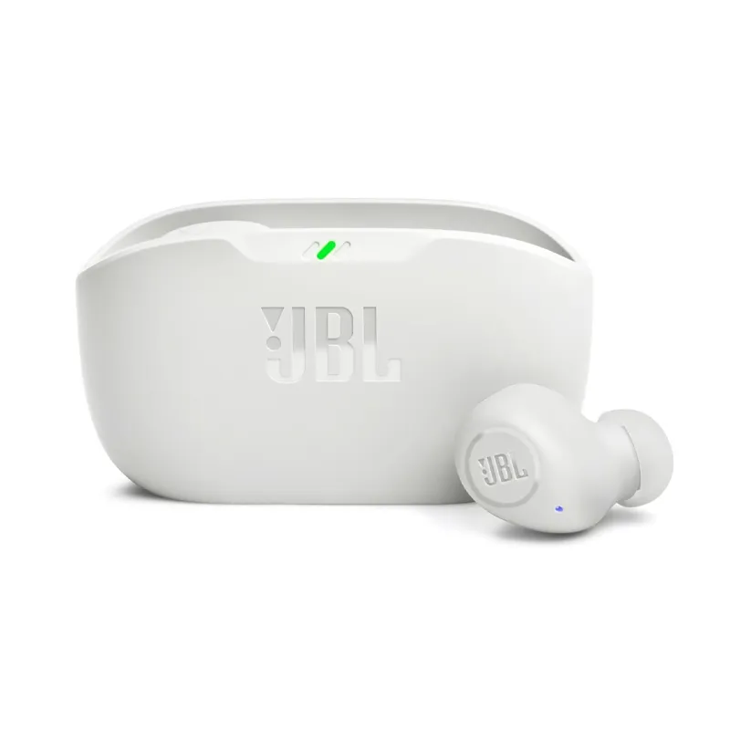JBL - Audífonos Bluetooth JBL WAVE Buds NC Blanco