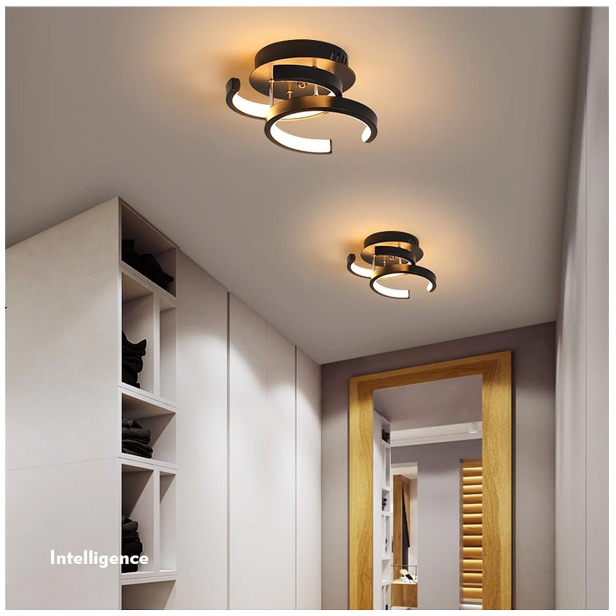 GENERICO - Lámpara de Techo de luz de Pasillo LED Moderna