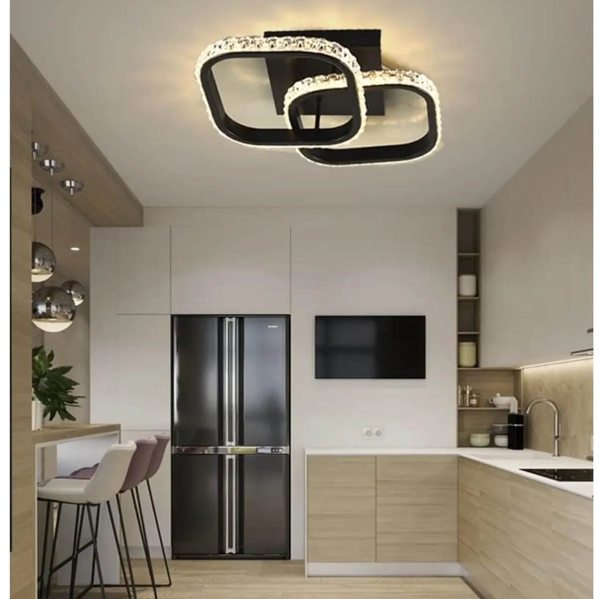 GENERICO - Lámpara de Techo de luz de Pasillo LED Moderna