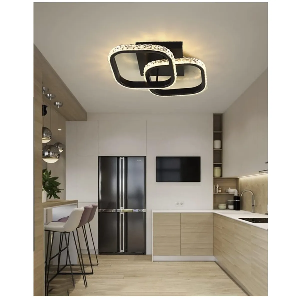 GENERICO - Lámpara de Techo de luz de Pasillo LED Moderna