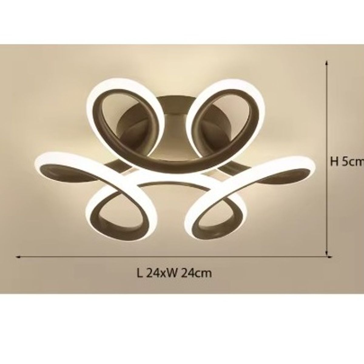 GENERICO - Lámpara de Techo de luz de Pasillo LED Moderna