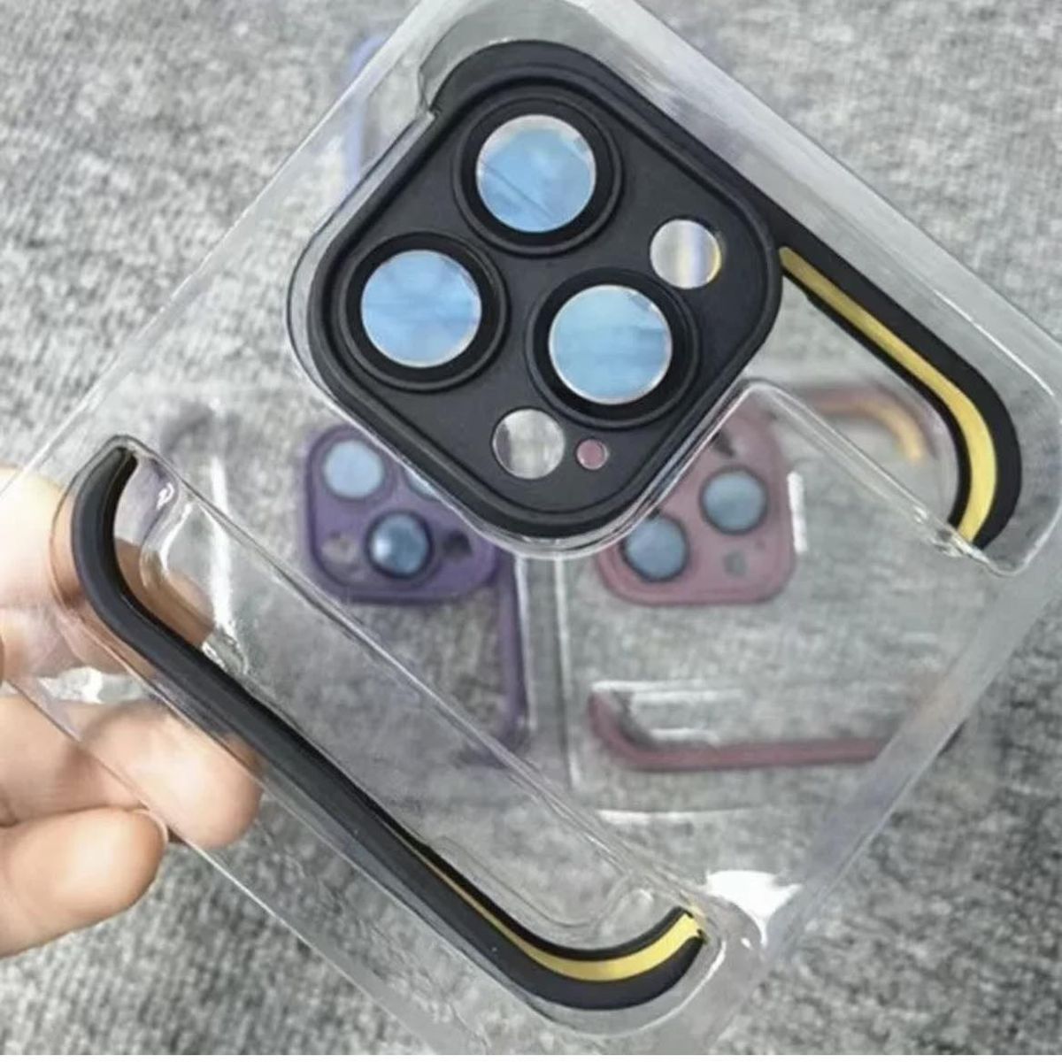 SMART - CARCASA FUNDA CASE ANTICAIDA 13 PRO NEGRO DE ESQUINAS EXTRA RESISTANT