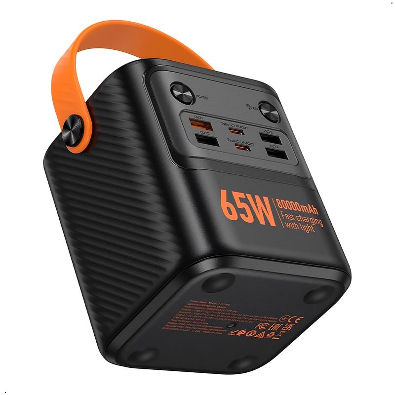 HOCO - Power Bank J152 Pro Tough Pd65w 80000 Mah Carga Rapida