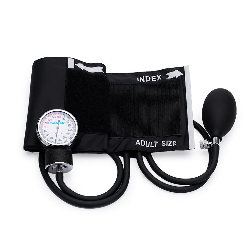 GENERICO - Tensiómetro Manual Aneroide con Estetoscopio KAMED Negro