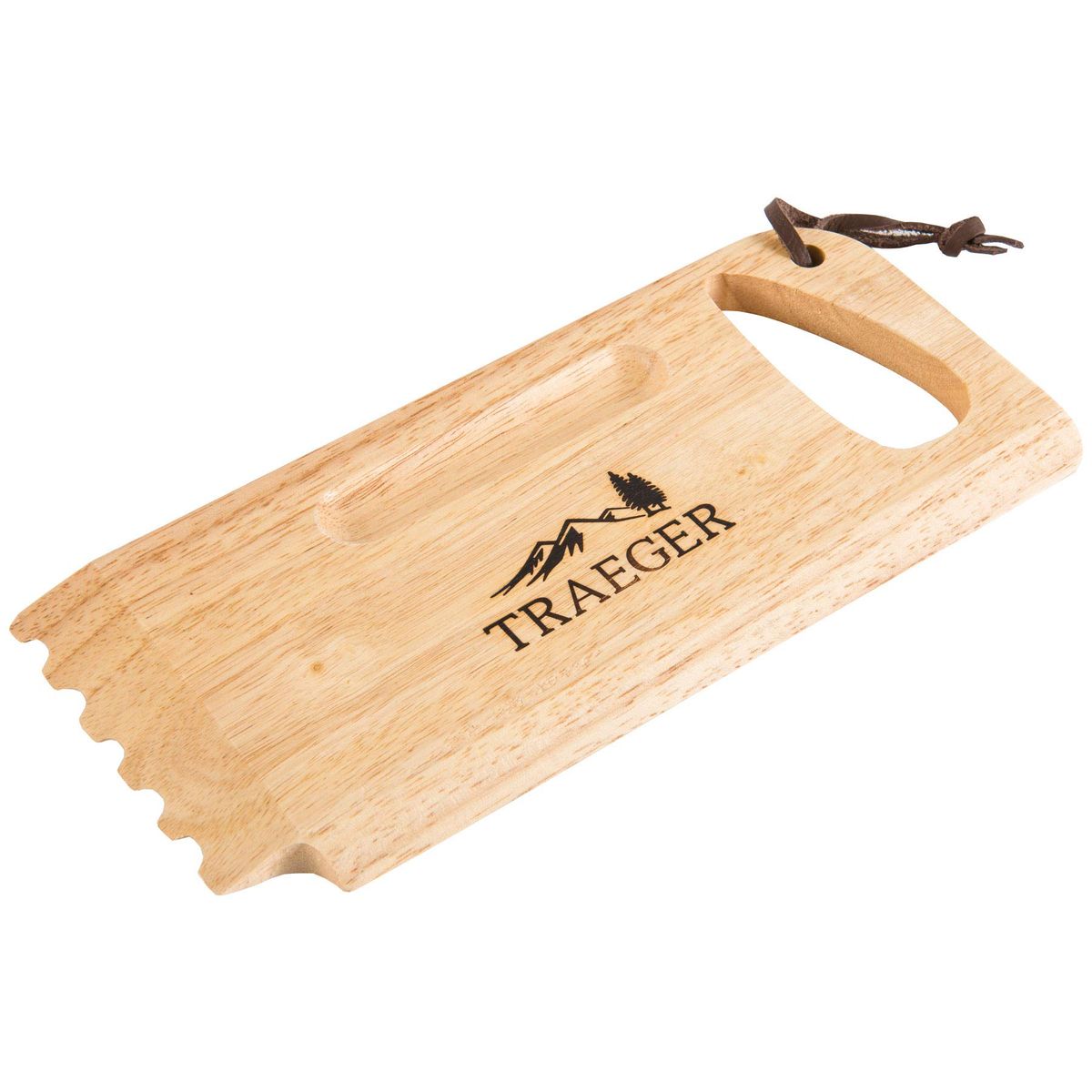 VATYERTY - Raspador de parrilla de madera  Limpiador de rejillas de madera maciza