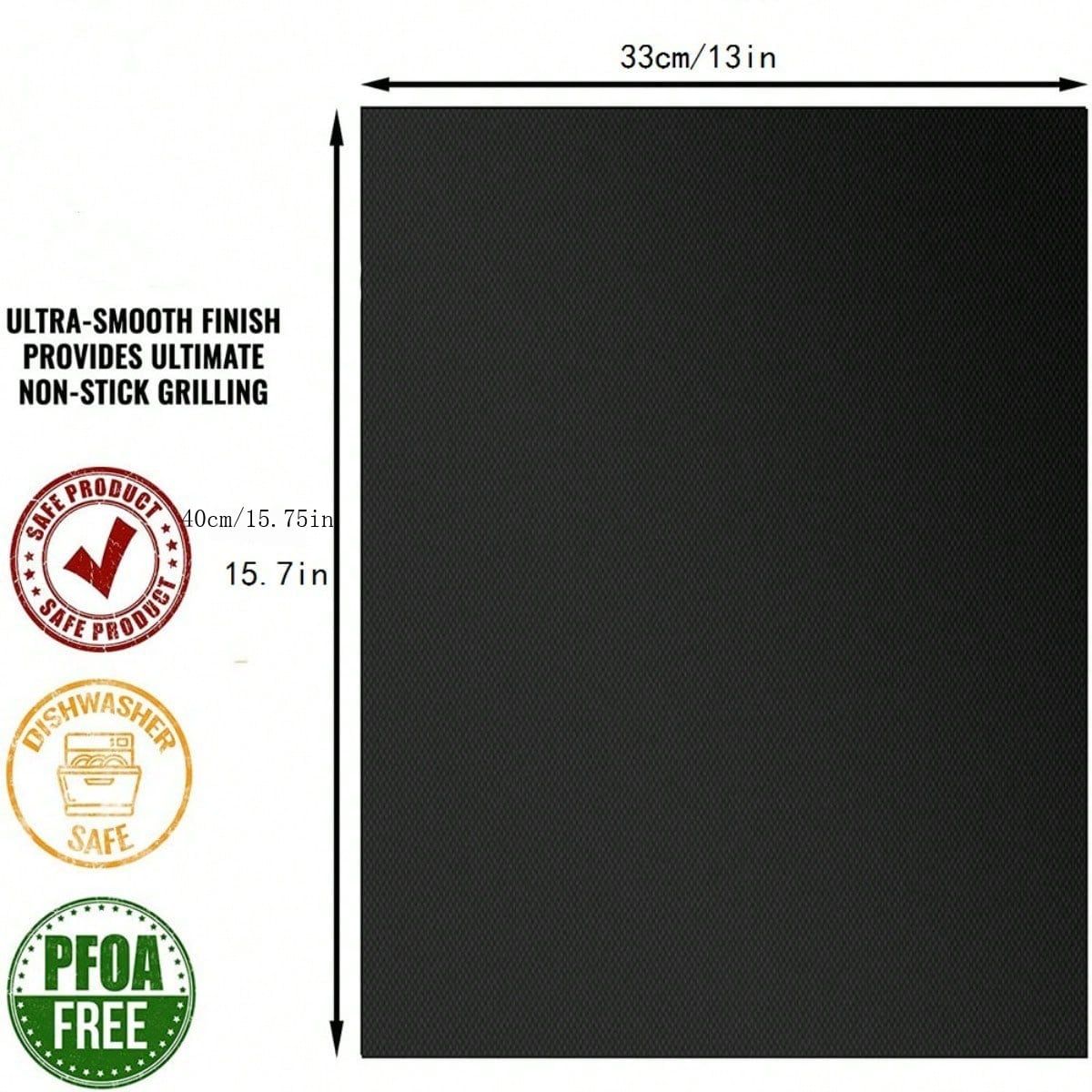 VATYERTY - Tapete antiadherente para barbacoa y utensilios para hornear