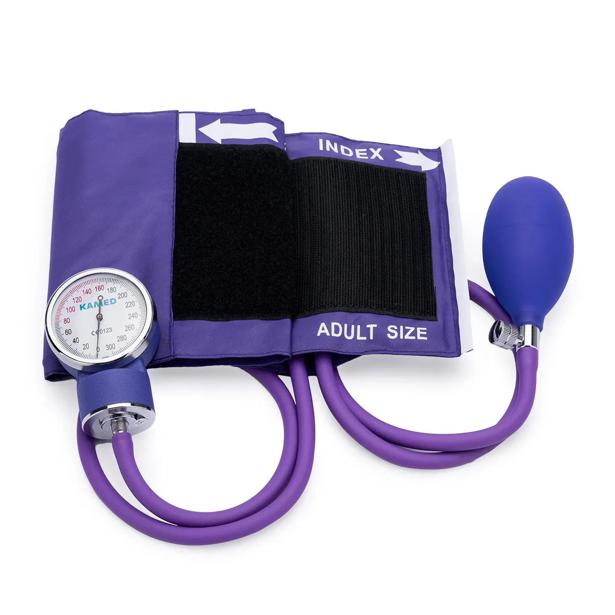 GENERICO - Tensiómetro Manual Aneroide con Estetoscopio KAMED Morado