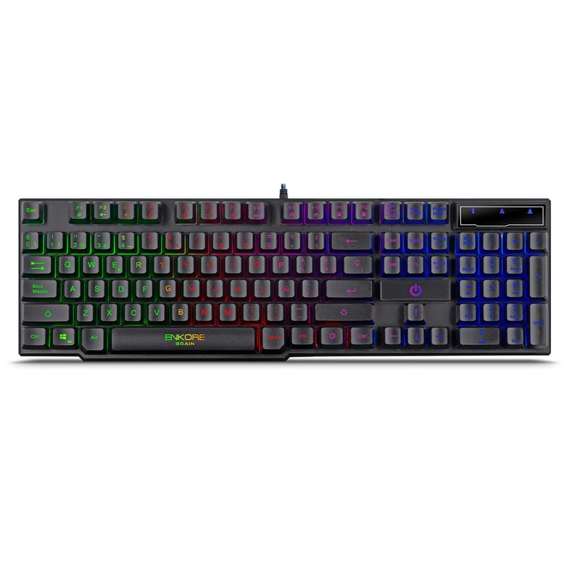 ENKORE - Teclado Gamer RainbowLED Enkore Brain ENK 603