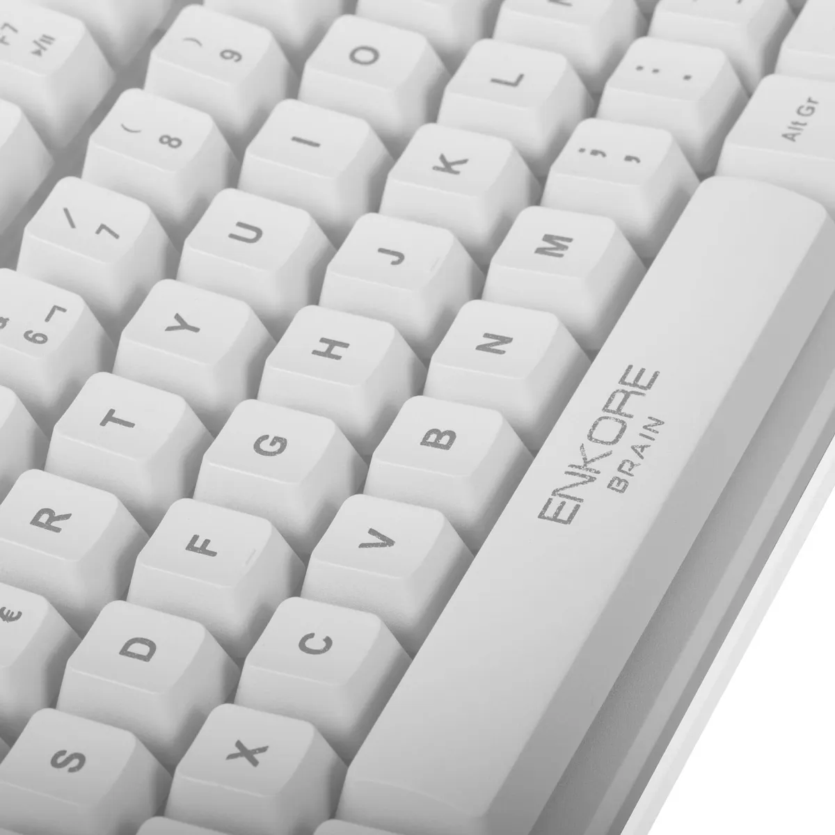 ENKORE - Teclado Gamer RainbowLED Blanco Enkore Brain ENK 603W
