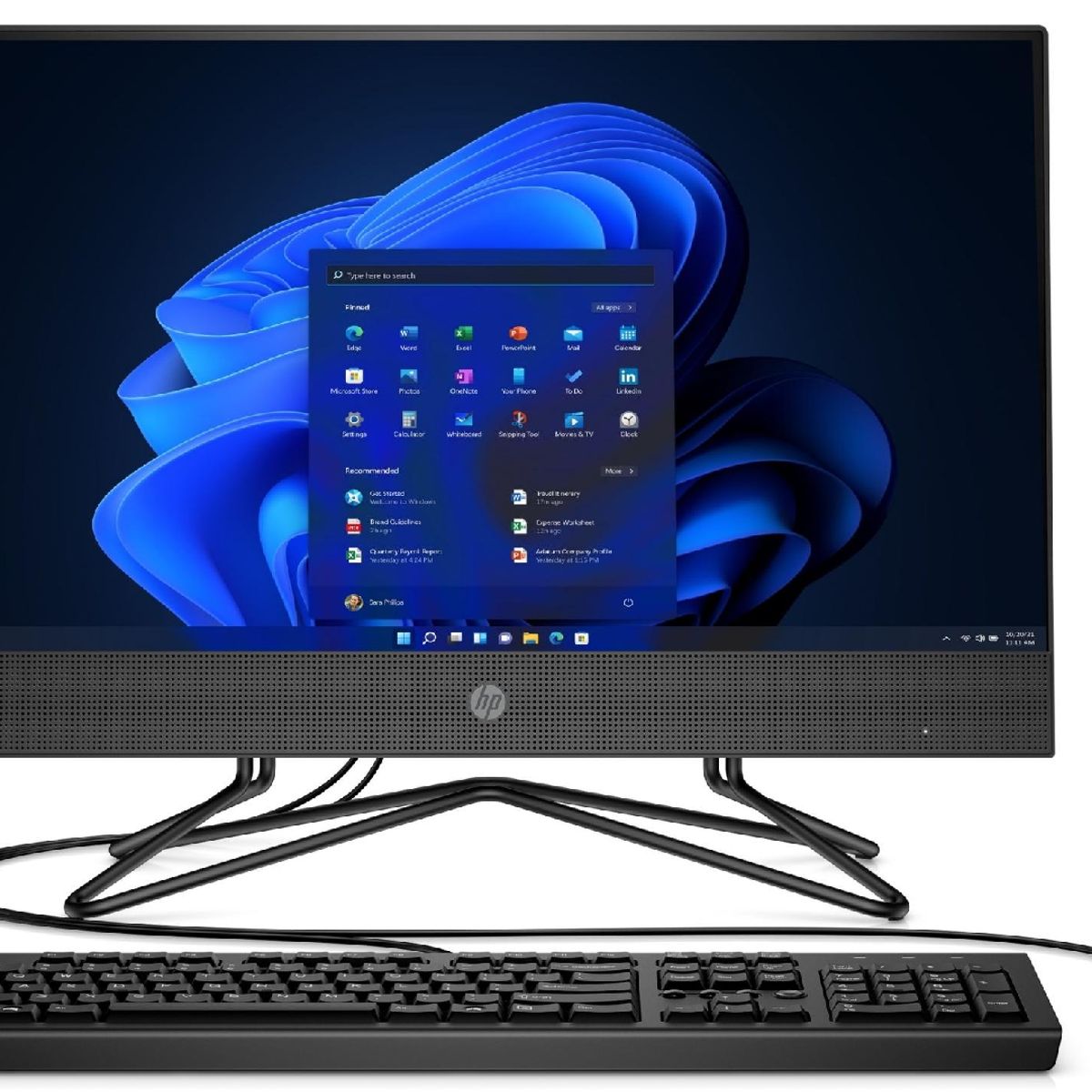 HP - All In One HP 200 G4 Intel Core I5 10ma 24gb RAM 512GB SSD 22"