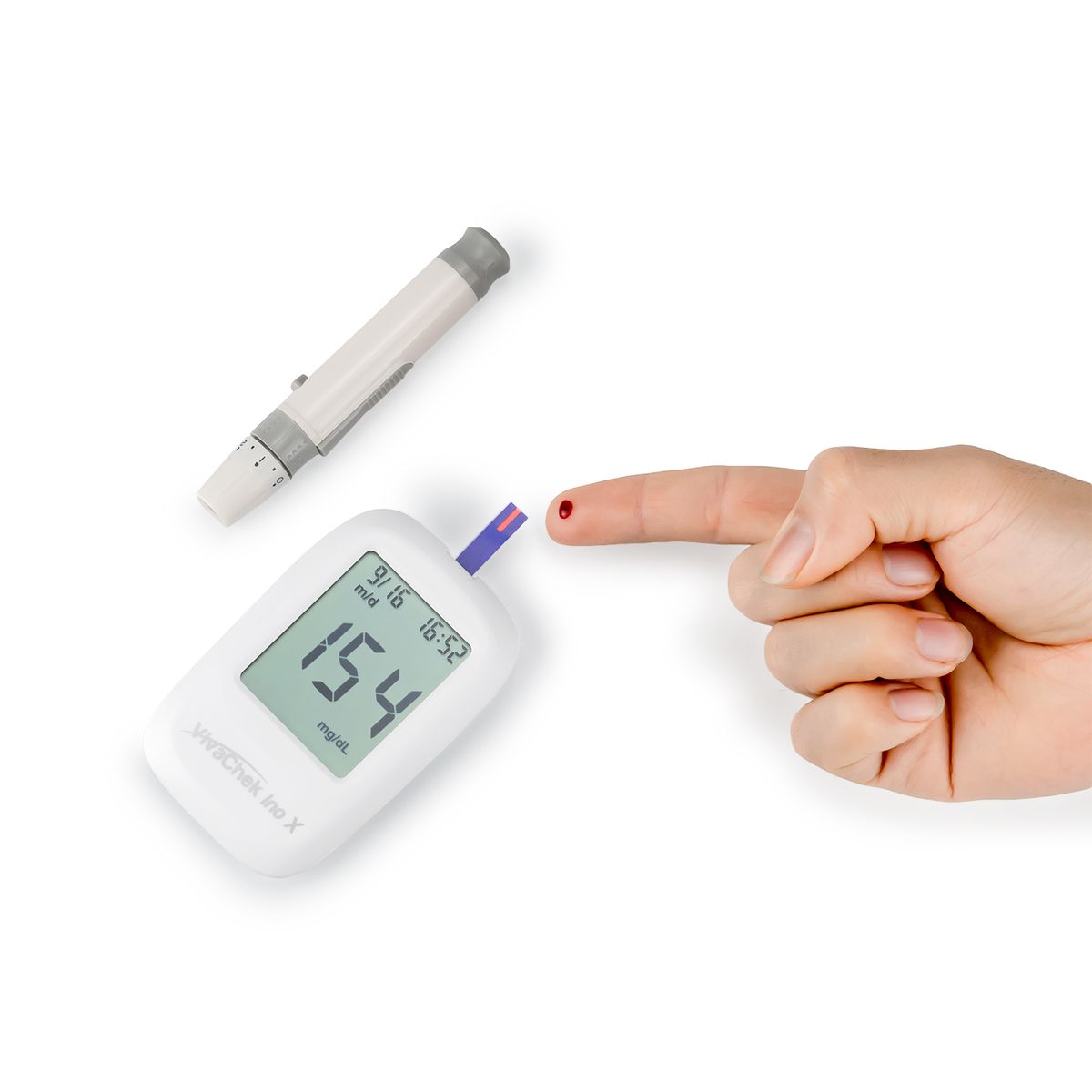 GENERICO - Glucómetro VIVACHEK INO X Kit Básico