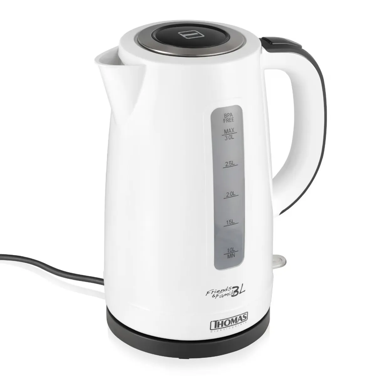 THOMAS - Hervidor de Agua Eléctrico Thomas 3LT TH-4351