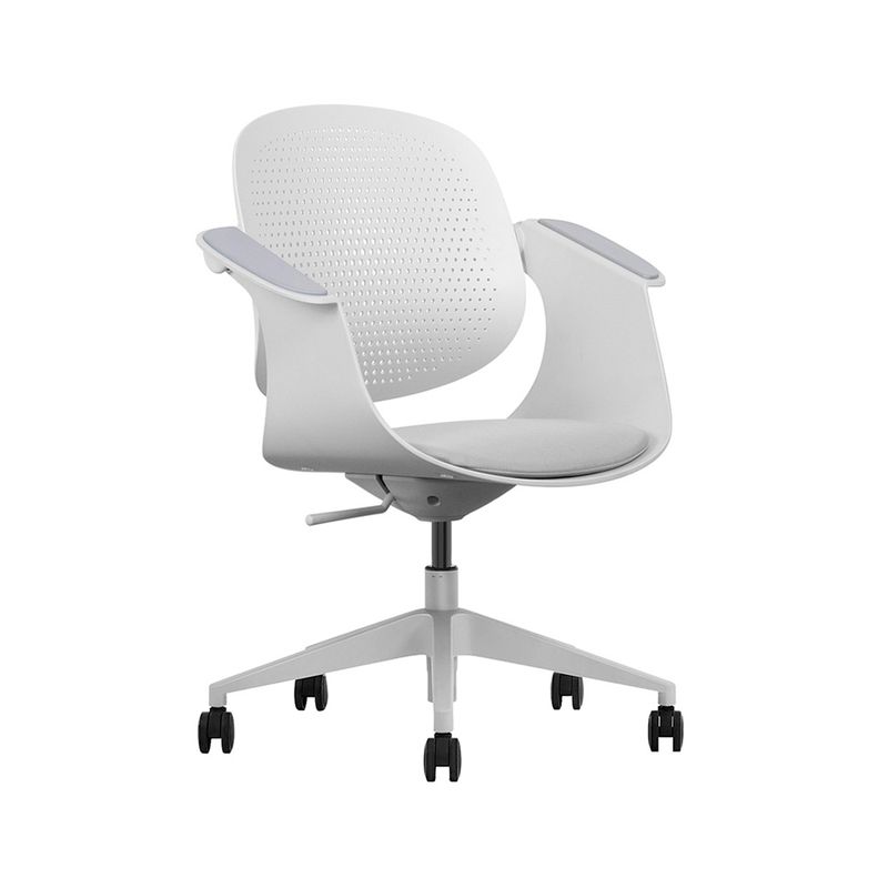 OFIDEAS - Silla Giratoria Londres Color Gris Ligero Ofideas