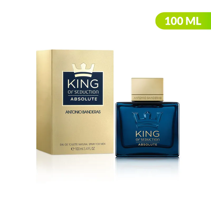 BANDERAS - Fragancia Antonio Banderas King of Seduction Absolute Edt 100 ml Hombre
