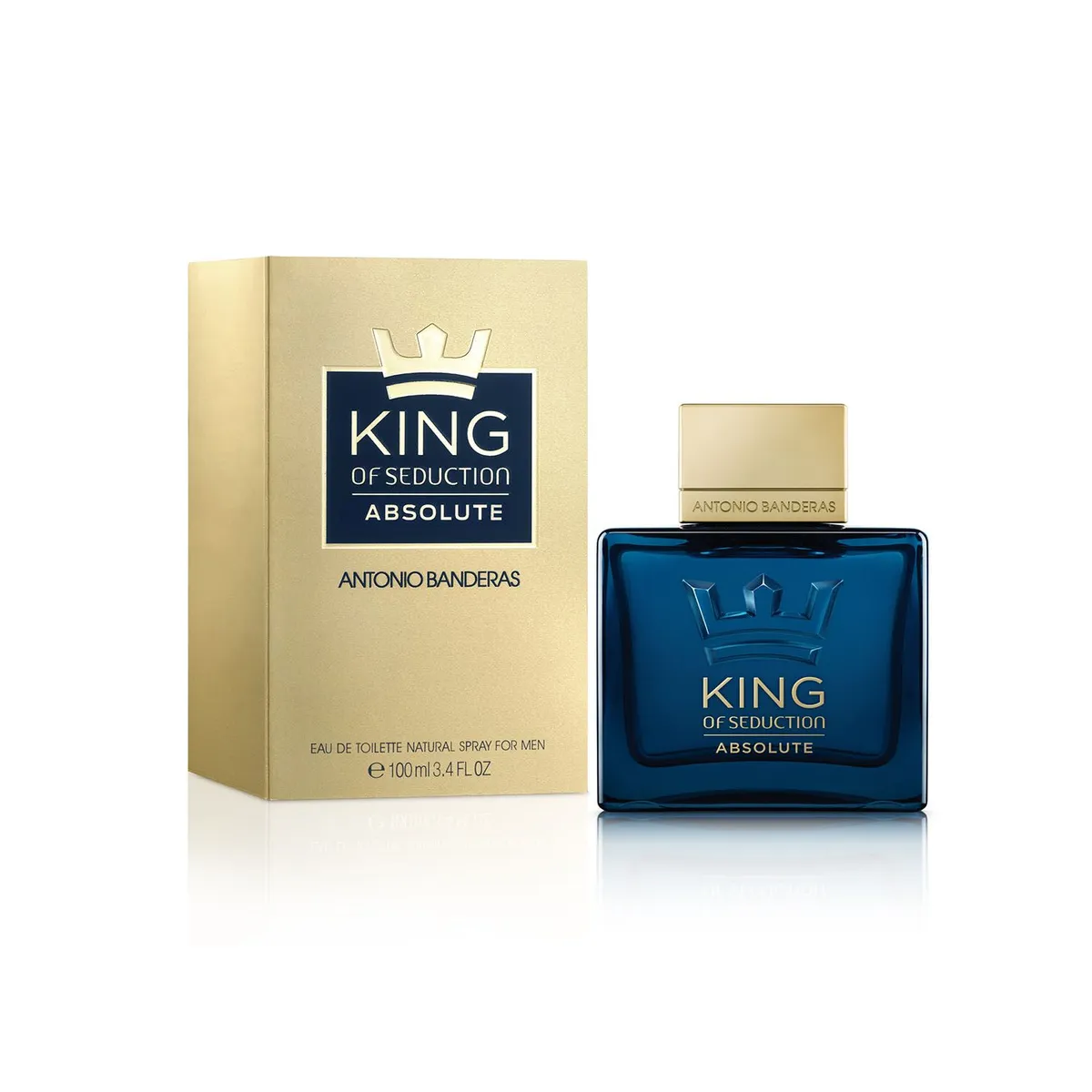 BANDERAS - Fragancia Antonio Banderas King of Seduction Absolute Edt 100 ml Hombre
