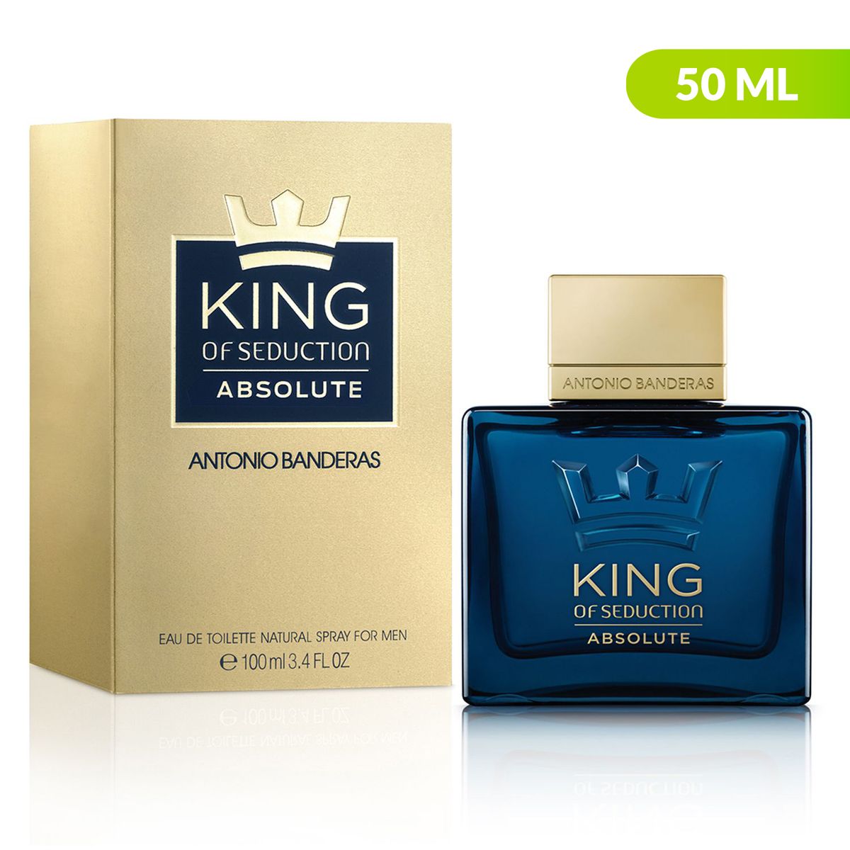 BANDERAS - Fragancia King of Seduction Absolute Edt 50 ml Hombre