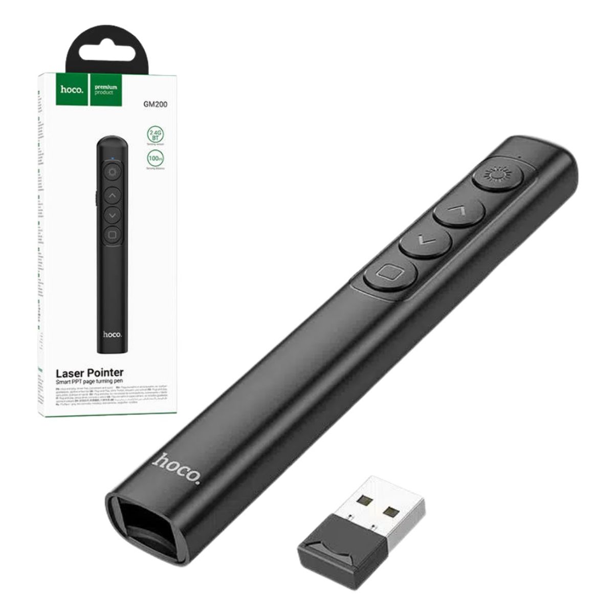 HOCO - Puntero Laser Inalambrico Presentador Diapositivas Hoco