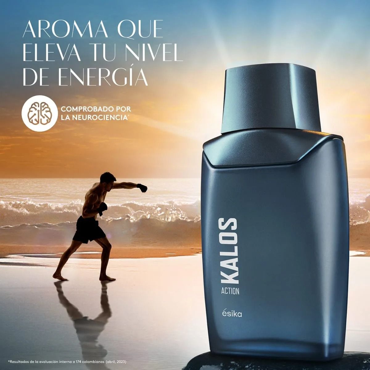 ESIKA - Perfume kalos action ésika spray 100 ml aromático herbal