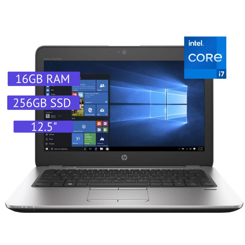 HP - Laptop Reacondicionada HP 820 G4 CORE I7/7ma gen - 16GB RAM - 256GB SSD