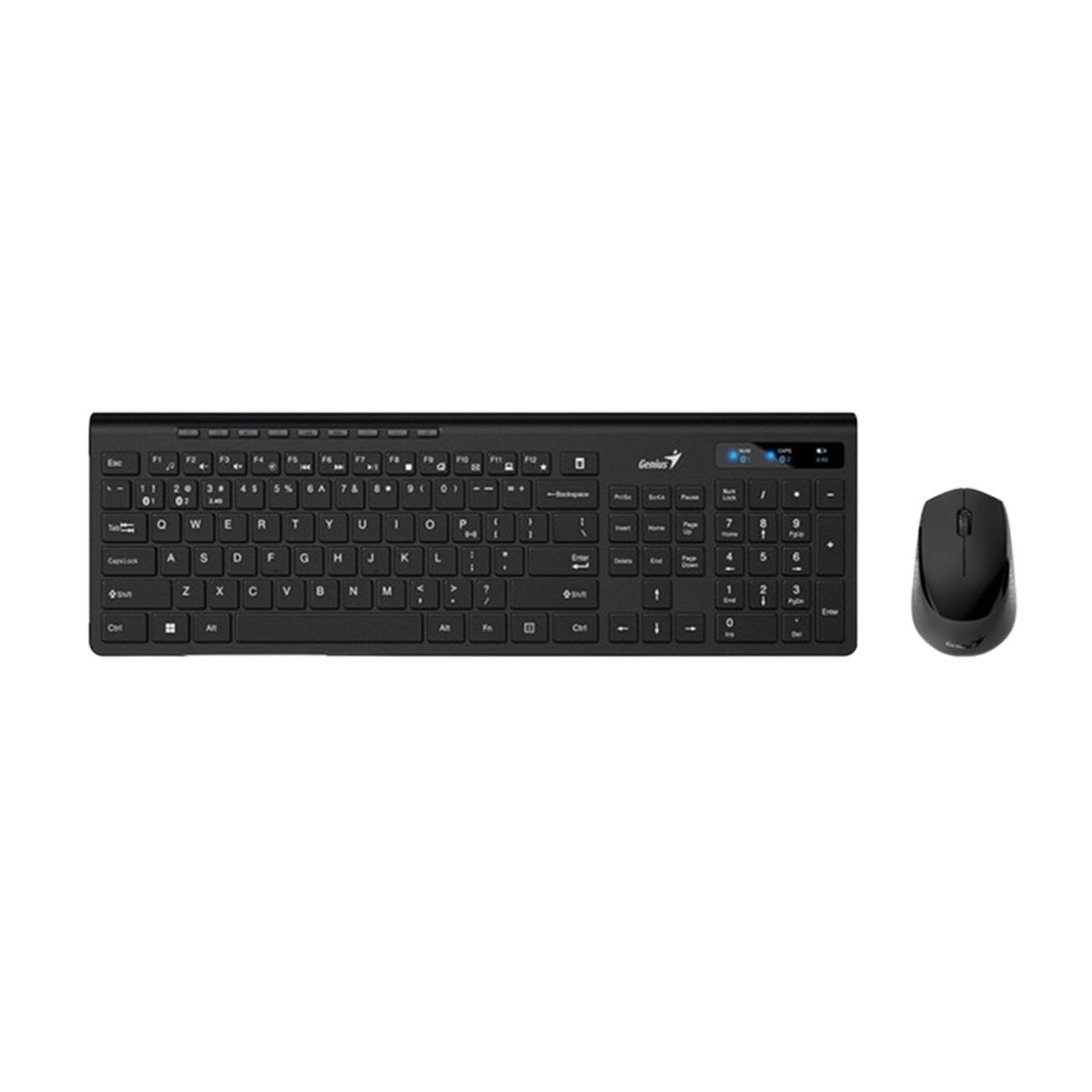 GENIUS - Kit Teclado y mouse Genius Wireless Bluetooth Slimstar 8230