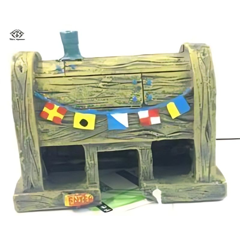 GENERICO - ADORNO ACUARIO PECERA - CRUSTACEO CASCARUDO 9,6 x 6 x 8,5 cm