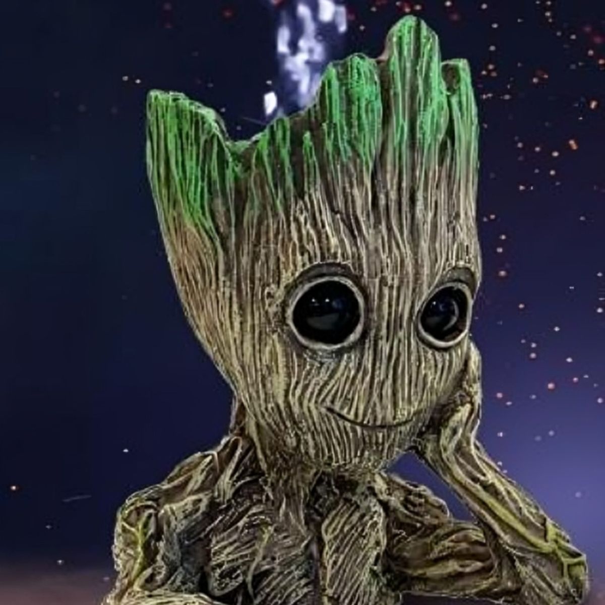 GENERICO - ADORNO PECERA PECES - GROOT GRANDE BRAZO 11 x 8 x 14 cm