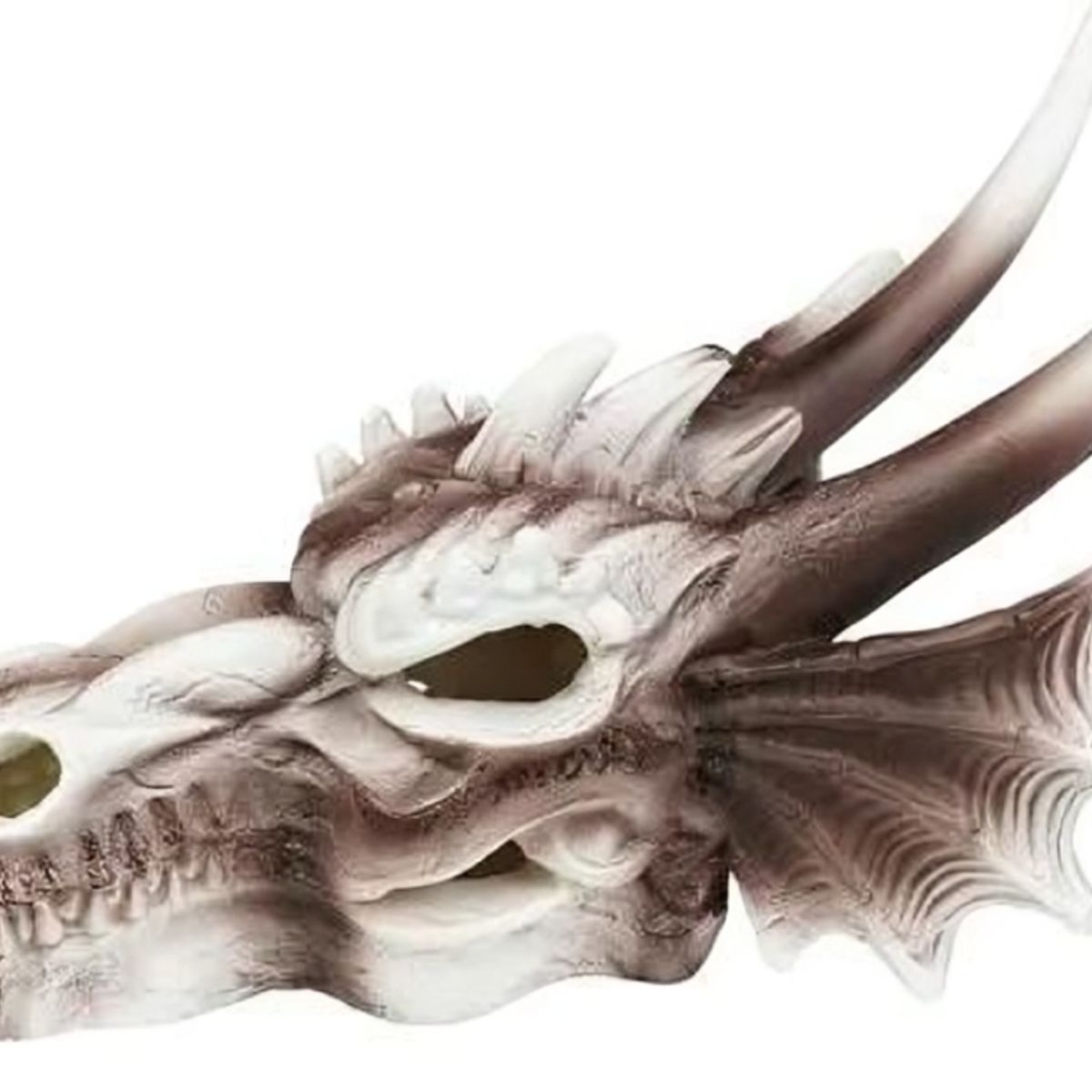 GENERICO - ADORNO PARA ACUARIO - CABEZA DE DRAGON 27,5 x 19,5 x 18 cm