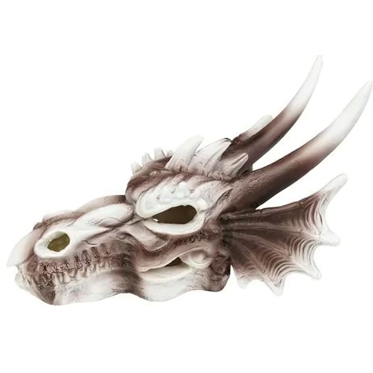 GENERICO - ADORNO PARA ACUARIO - CABEZA DE DRAGON 27,5 x 19,5 x 18 cm