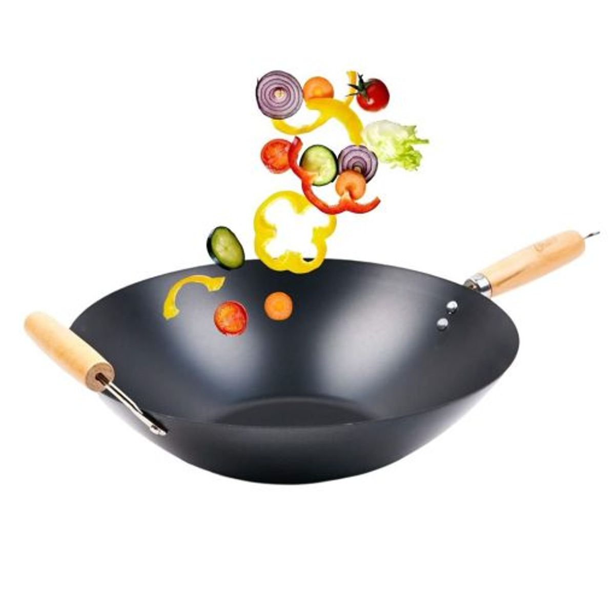 OSTER - Sartén Wok Oster 34CM FINDLEY Negro 92470 01