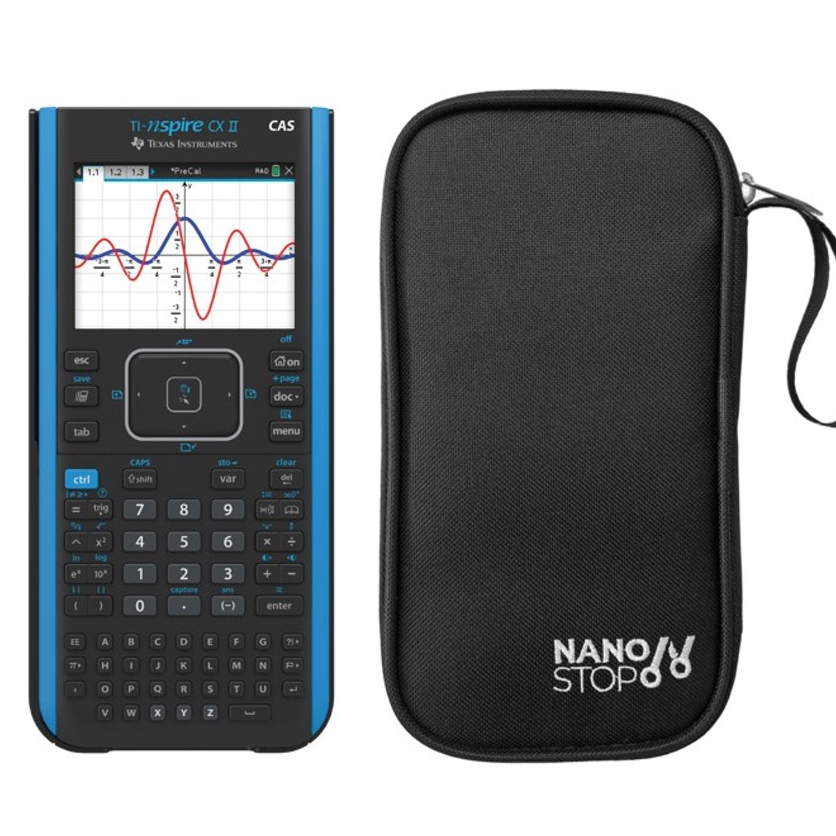 TEXAS - Calculadora Texas Instruments CX II CAS + Funda Profesional