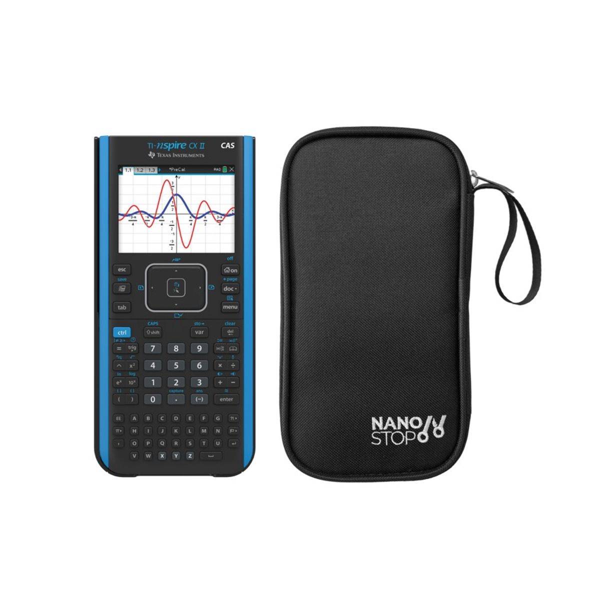 TEXAS - Calculadora Texas Instruments CX II CAS + Funda Profesional