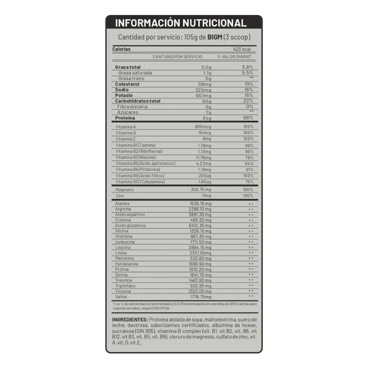 UNIVERSE NUTRITION - PROTEÍNA BIGM 5KG CHOCOLATE + XB