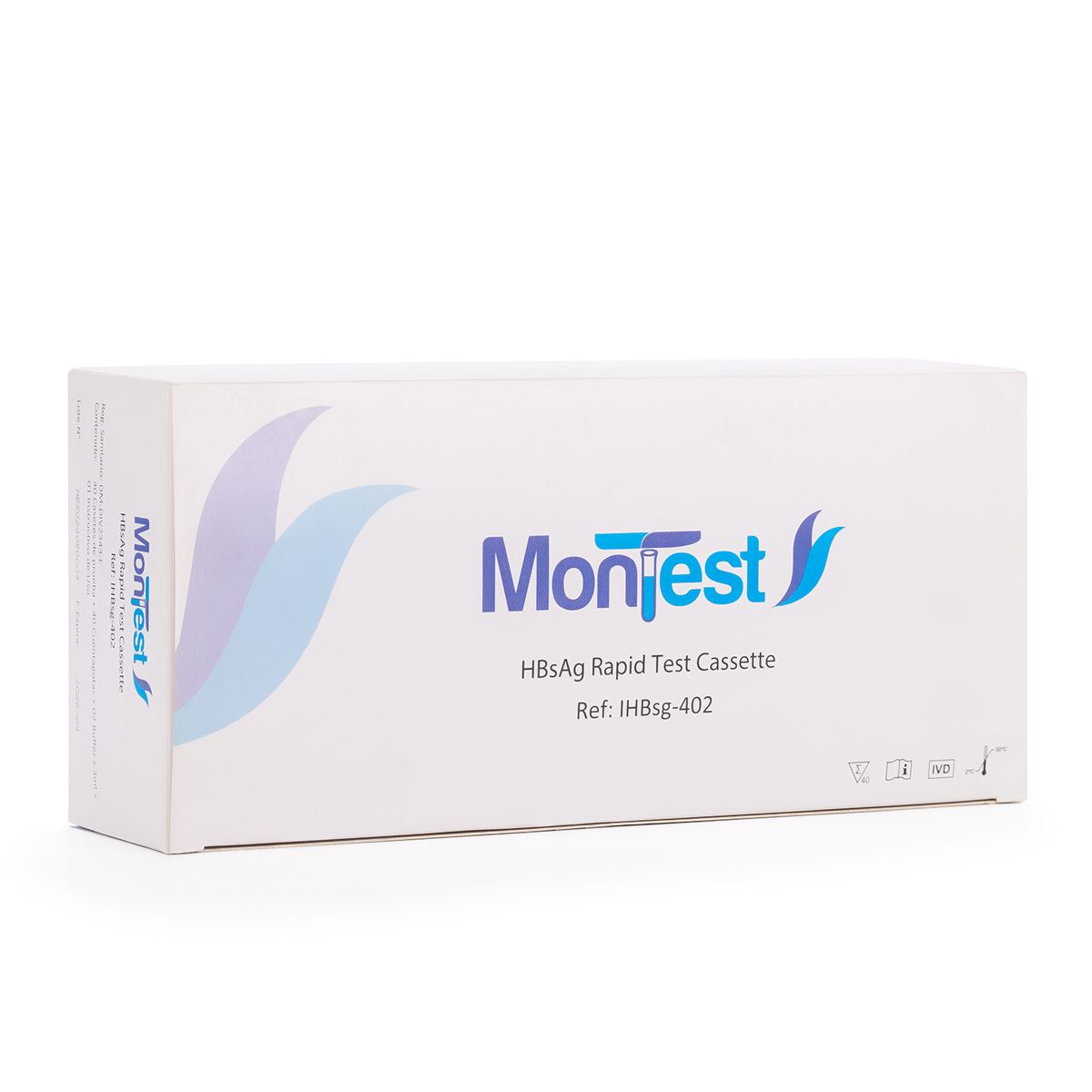 GENERICO - Prueba Rápida de Hepatitis B HBSAG en Casete MONTEST CAJA 40 UND